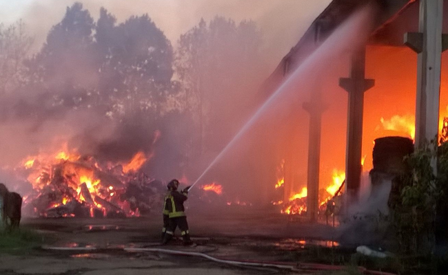 elettronica industriale rilevamento incendi termografia